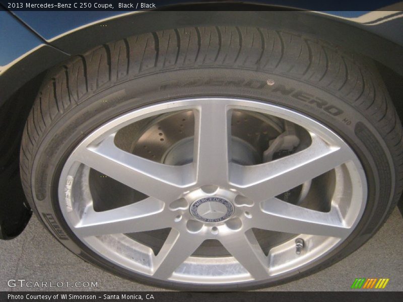 Black / Black 2013 Mercedes-Benz C 250 Coupe