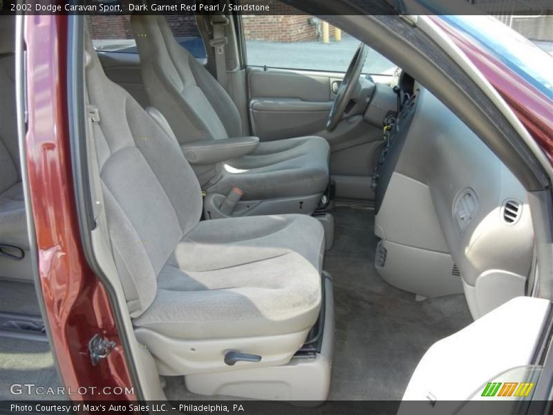 Front Seat of 2002 Caravan Sport