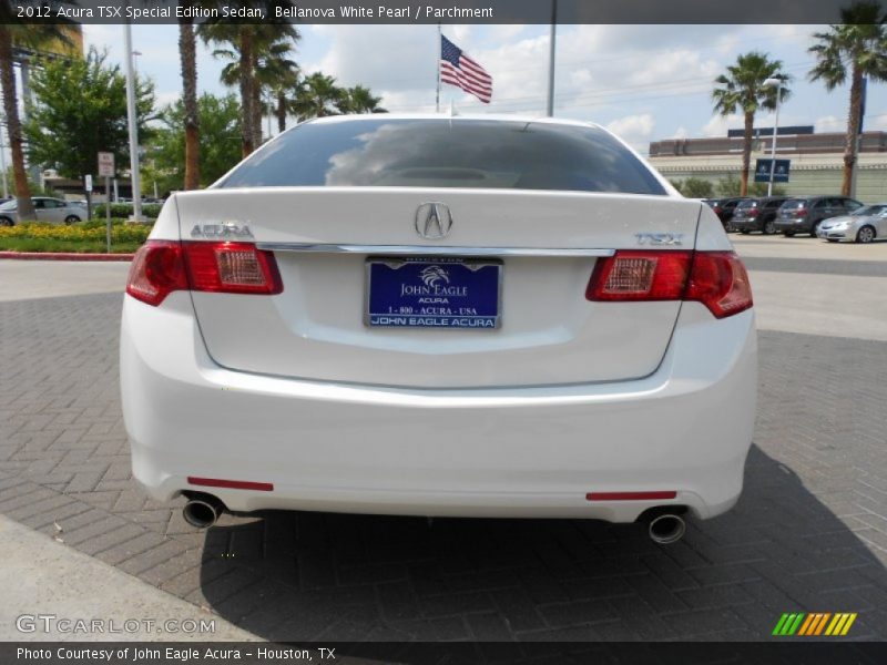 Bellanova White Pearl / Parchment 2012 Acura TSX Special Edition Sedan