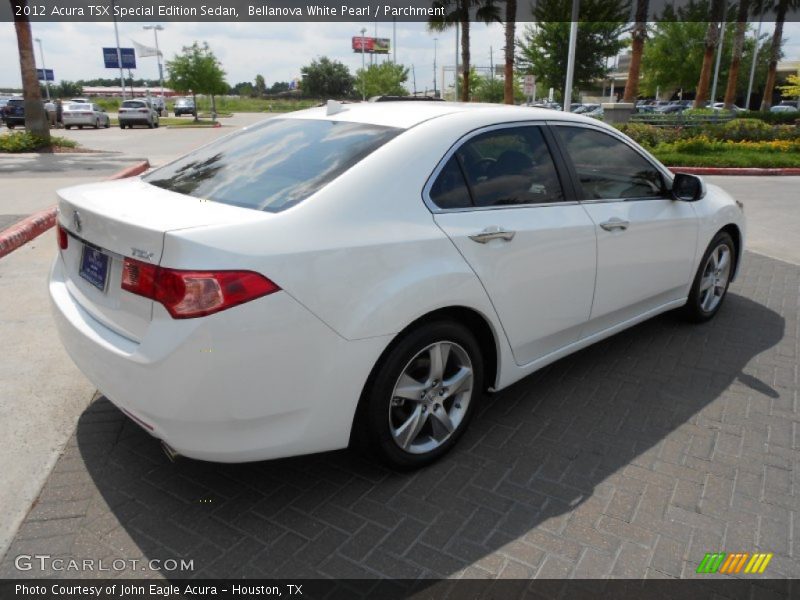 Bellanova White Pearl / Parchment 2012 Acura TSX Special Edition Sedan