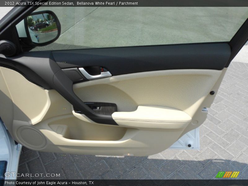 Bellanova White Pearl / Parchment 2012 Acura TSX Special Edition Sedan