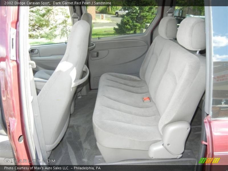 Rear Seat of 2002 Caravan Sport