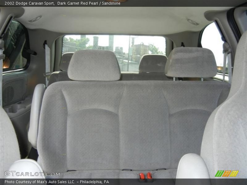 Dark Garnet Red Pearl / Sandstone 2002 Dodge Caravan Sport