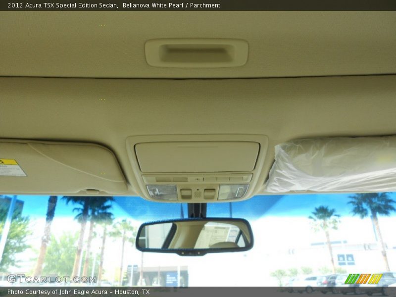 Bellanova White Pearl / Parchment 2012 Acura TSX Special Edition Sedan