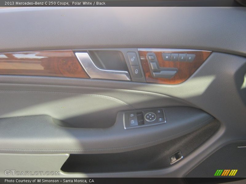 Polar White / Black 2013 Mercedes-Benz C 250 Coupe