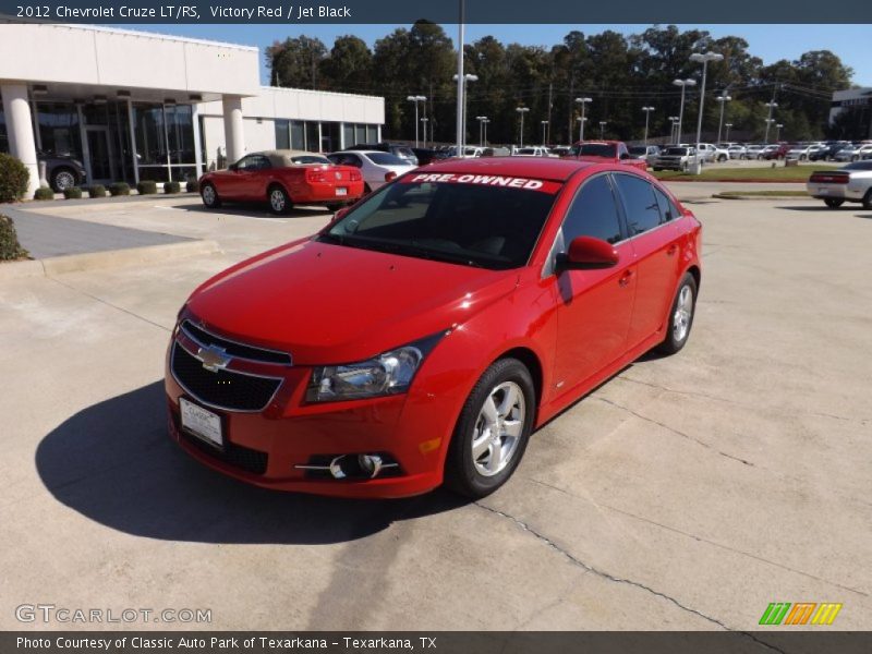 Victory Red / Jet Black 2012 Chevrolet Cruze LT/RS