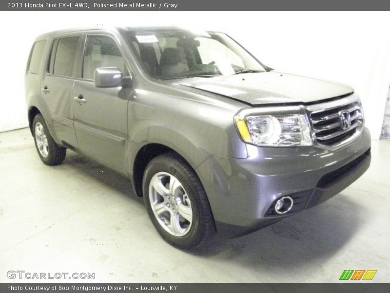 Polished Metal Metallic / Gray 2013 Honda Pilot EX-L 4WD