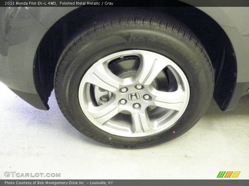 Polished Metal Metallic / Gray 2013 Honda Pilot EX-L 4WD