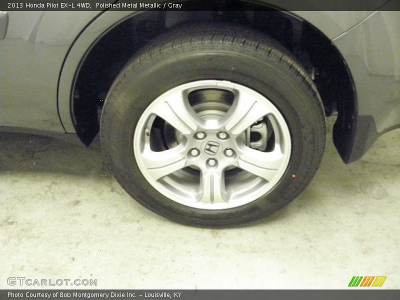 Polished Metal Metallic / Gray 2013 Honda Pilot EX-L 4WD