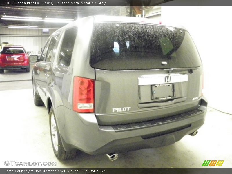 Polished Metal Metallic / Gray 2013 Honda Pilot EX-L 4WD
