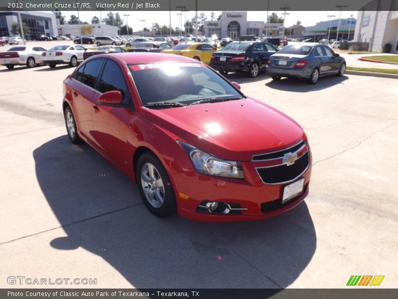 Victory Red / Jet Black 2012 Chevrolet Cruze LT/RS