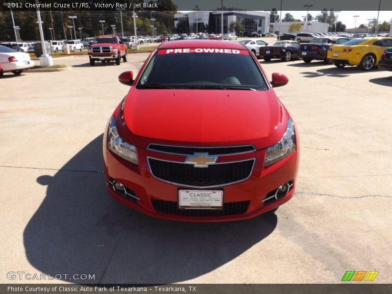 Victory Red / Jet Black 2012 Chevrolet Cruze LT/RS