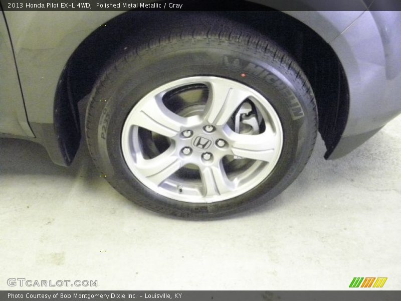 Polished Metal Metallic / Gray 2013 Honda Pilot EX-L 4WD