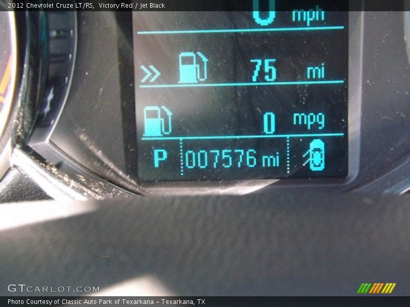 Victory Red / Jet Black 2012 Chevrolet Cruze LT/RS