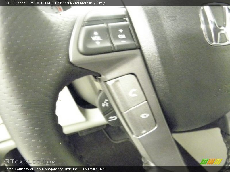 Polished Metal Metallic / Gray 2013 Honda Pilot EX-L 4WD