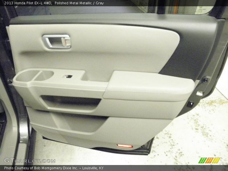 Polished Metal Metallic / Gray 2013 Honda Pilot EX-L 4WD