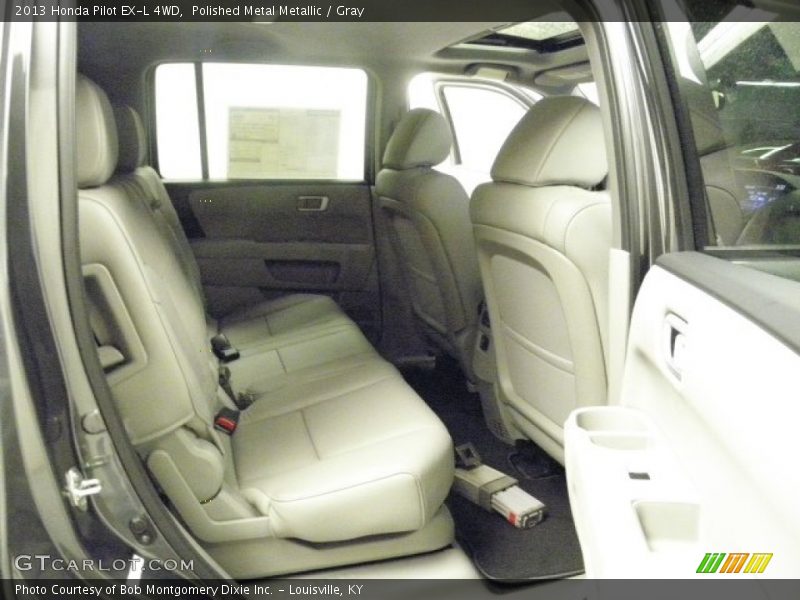 Polished Metal Metallic / Gray 2013 Honda Pilot EX-L 4WD