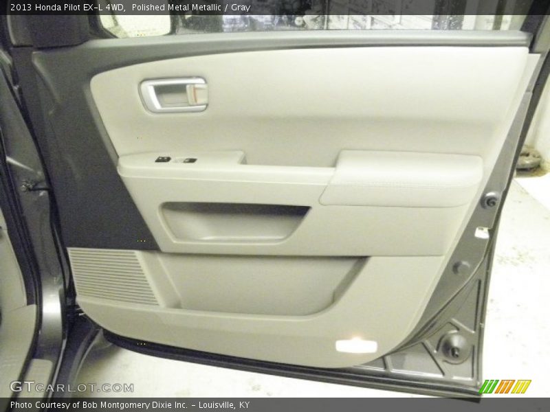 Polished Metal Metallic / Gray 2013 Honda Pilot EX-L 4WD