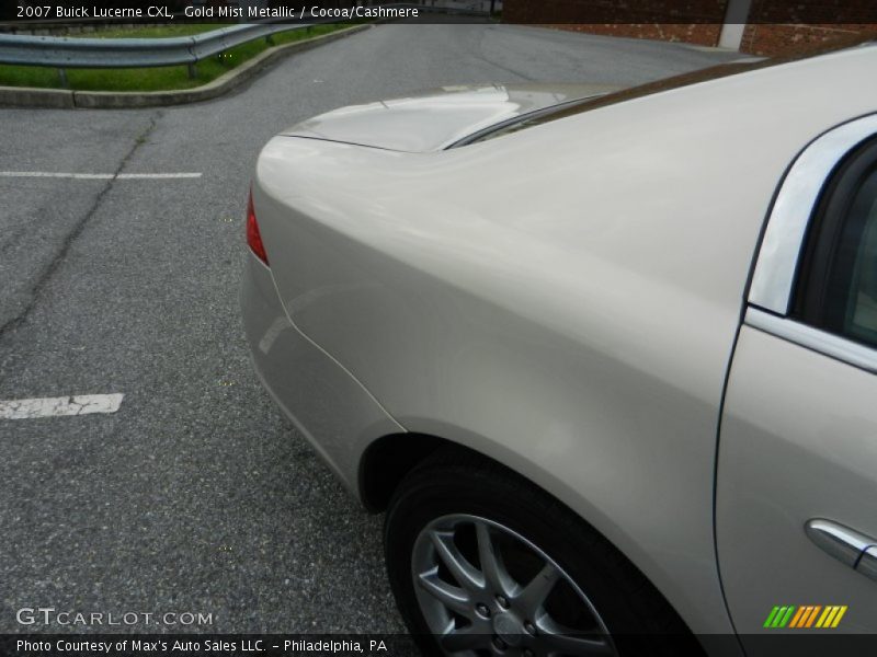 Gold Mist Metallic / Cocoa/Cashmere 2007 Buick Lucerne CXL