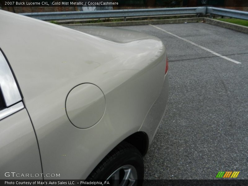 Gold Mist Metallic / Cocoa/Cashmere 2007 Buick Lucerne CXL