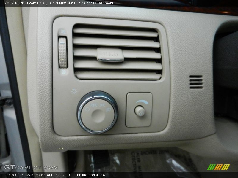 Gold Mist Metallic / Cocoa/Cashmere 2007 Buick Lucerne CXL