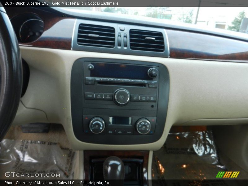 Gold Mist Metallic / Cocoa/Cashmere 2007 Buick Lucerne CXL