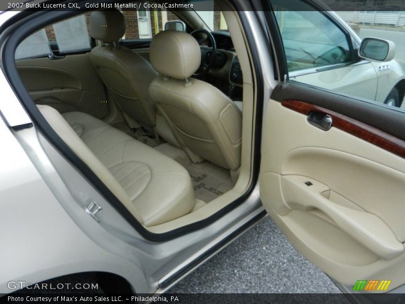 Gold Mist Metallic / Cocoa/Cashmere 2007 Buick Lucerne CXL