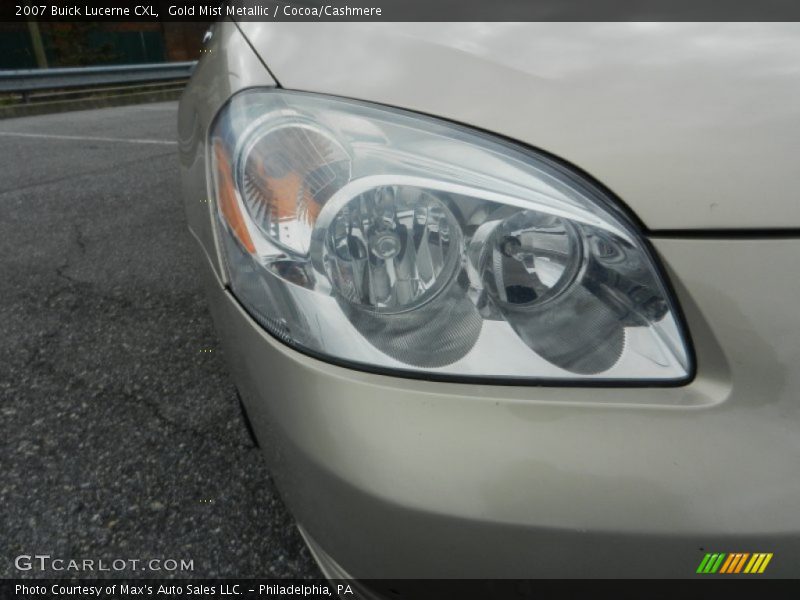 Gold Mist Metallic / Cocoa/Cashmere 2007 Buick Lucerne CXL
