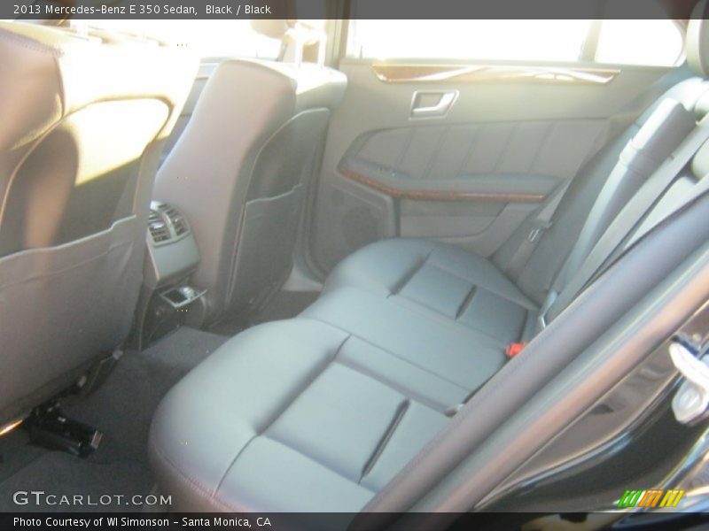 Black / Black 2013 Mercedes-Benz E 350 Sedan