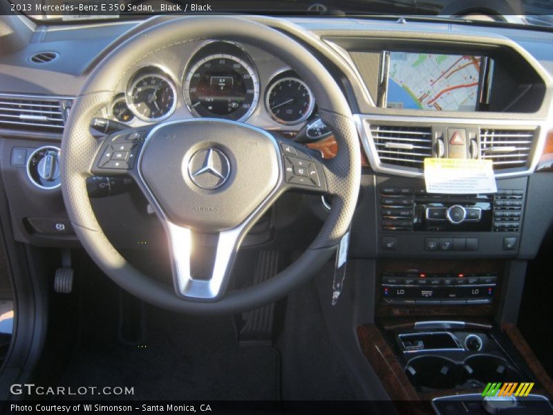Black / Black 2013 Mercedes-Benz E 350 Sedan