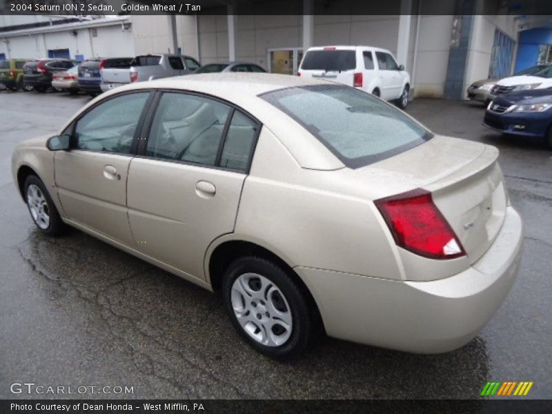 Golden Wheat / Tan 2004 Saturn ION 2 Sedan