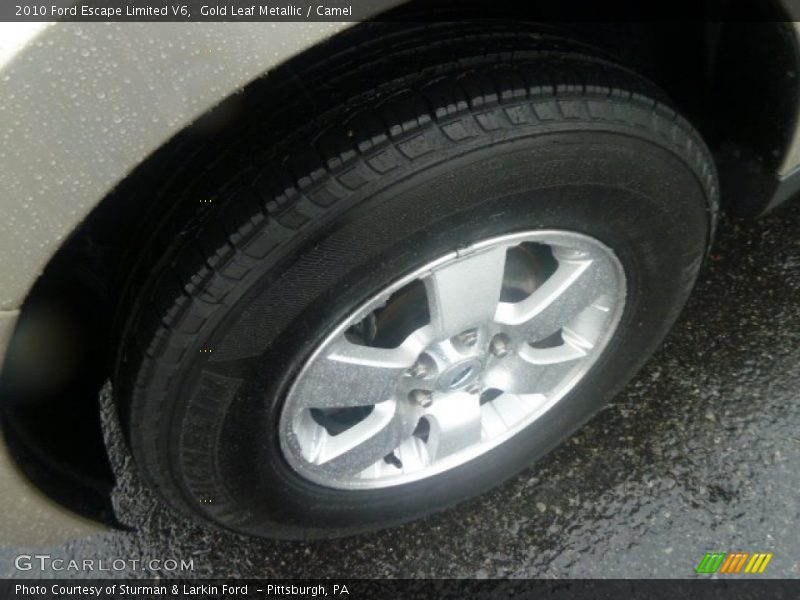 Gold Leaf Metallic / Camel 2010 Ford Escape Limited V6