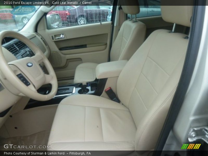 Gold Leaf Metallic / Camel 2010 Ford Escape Limited V6