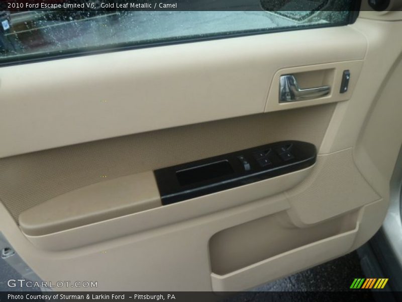 Gold Leaf Metallic / Camel 2010 Ford Escape Limited V6