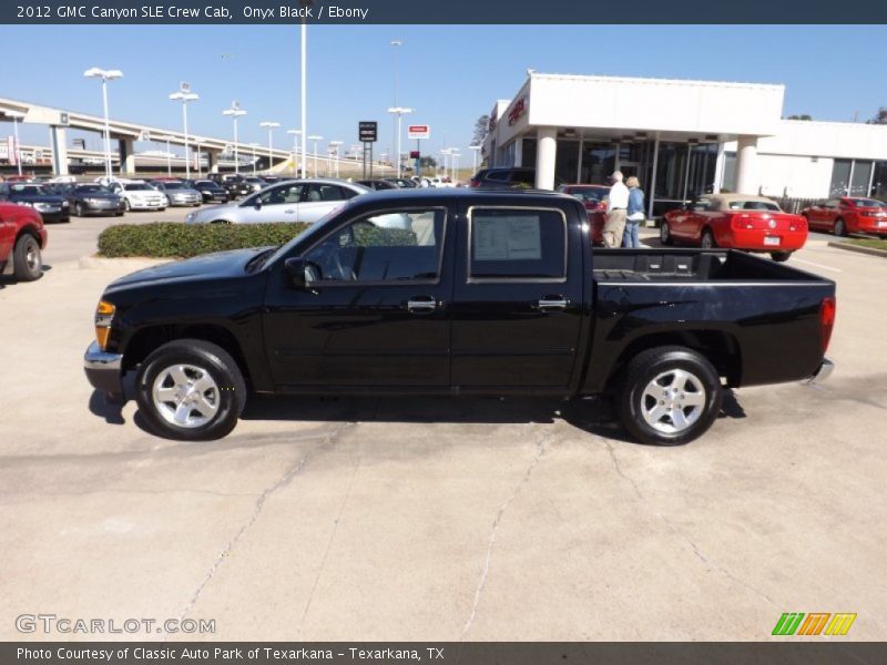 Onyx Black / Ebony 2012 GMC Canyon SLE Crew Cab