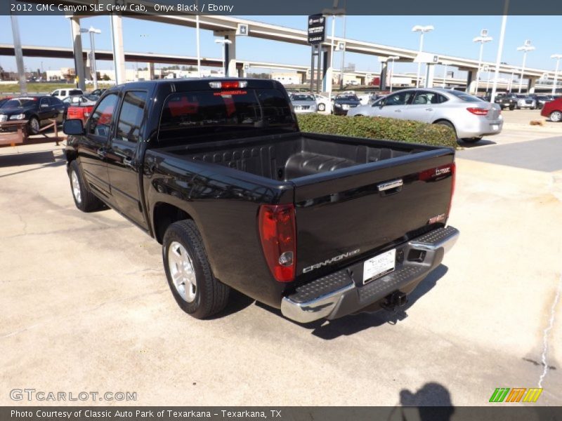Onyx Black / Ebony 2012 GMC Canyon SLE Crew Cab