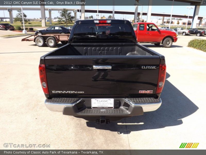 Onyx Black / Ebony 2012 GMC Canyon SLE Crew Cab