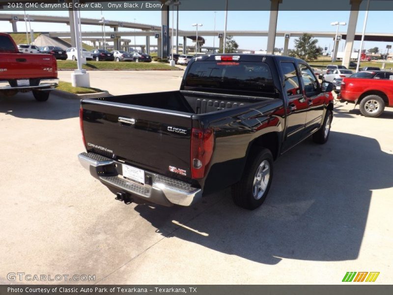 Onyx Black / Ebony 2012 GMC Canyon SLE Crew Cab
