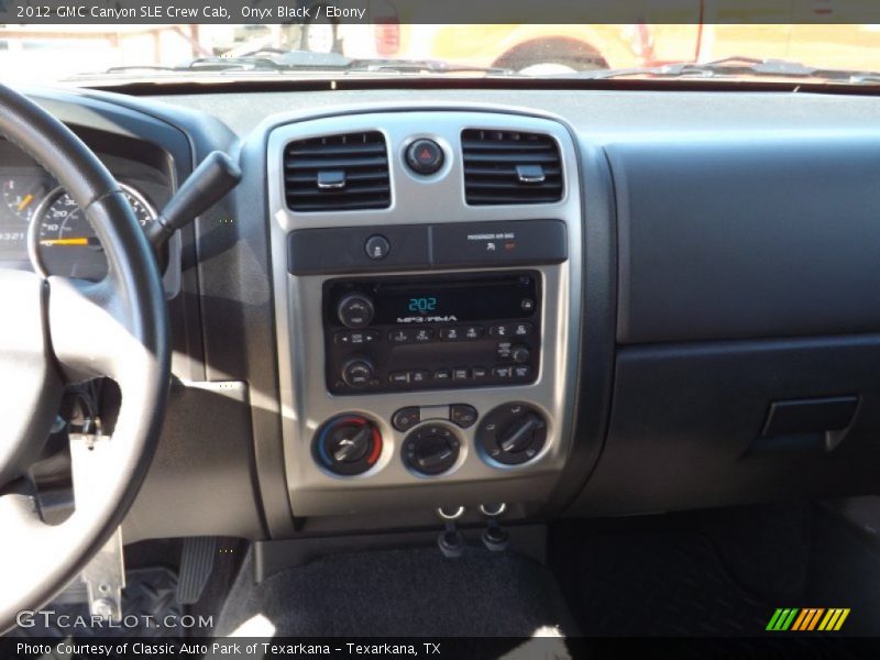 Onyx Black / Ebony 2012 GMC Canyon SLE Crew Cab
