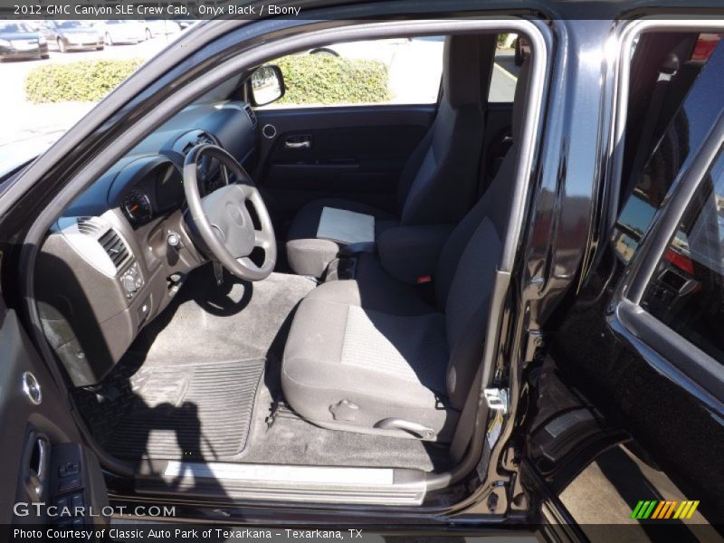 Onyx Black / Ebony 2012 GMC Canyon SLE Crew Cab