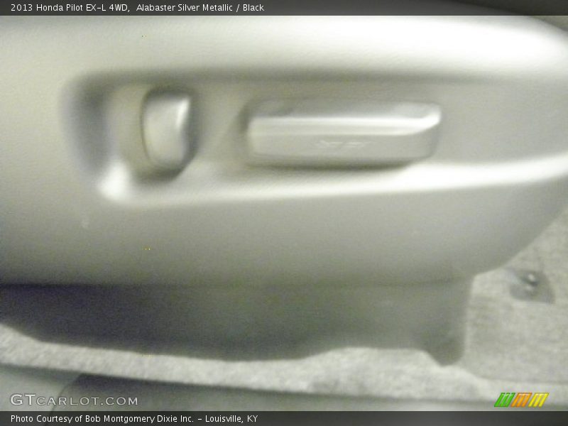 Alabaster Silver Metallic / Black 2013 Honda Pilot EX-L 4WD