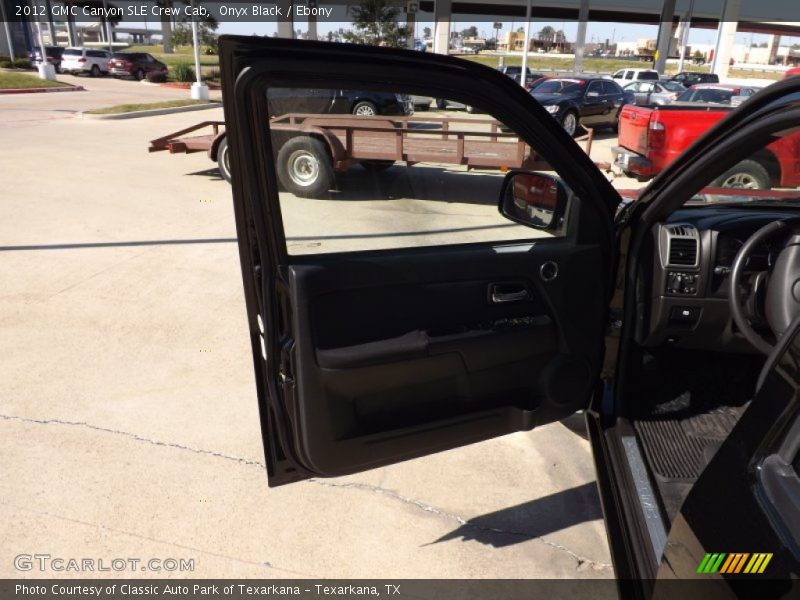 Onyx Black / Ebony 2012 GMC Canyon SLE Crew Cab