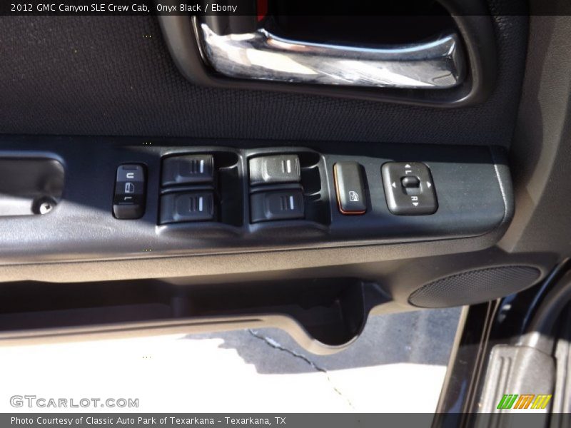 Onyx Black / Ebony 2012 GMC Canyon SLE Crew Cab