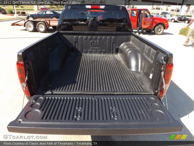 Onyx Black / Ebony 2012 GMC Canyon SLE Crew Cab