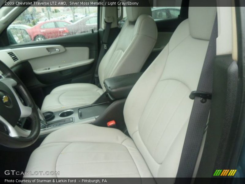 Front Seat of 2009 Traverse LTZ AWD