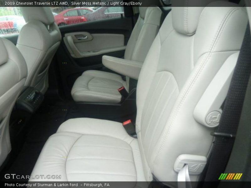Rear Seat of 2009 Traverse LTZ AWD