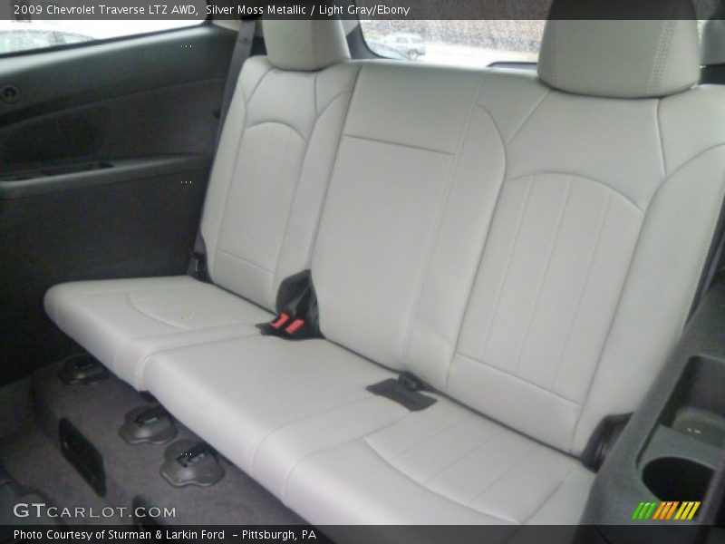 Rear Seat of 2009 Traverse LTZ AWD