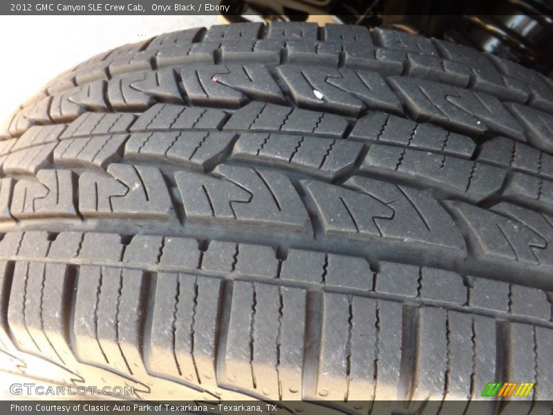 Onyx Black / Ebony 2012 GMC Canyon SLE Crew Cab
