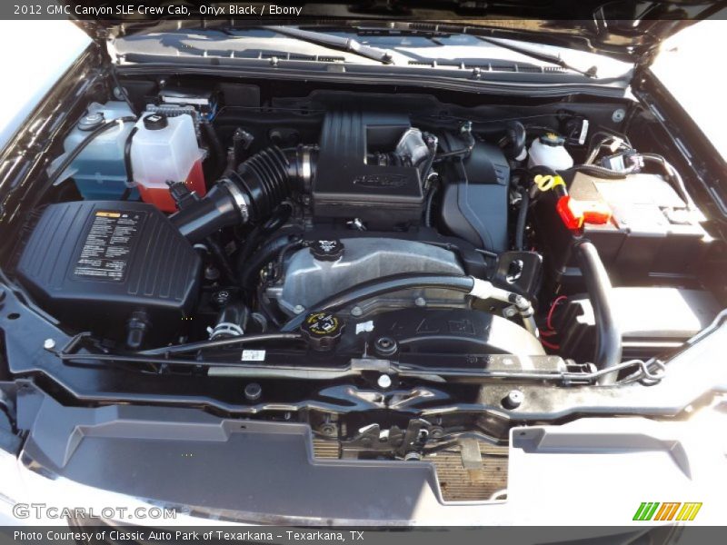 Onyx Black / Ebony 2012 GMC Canyon SLE Crew Cab