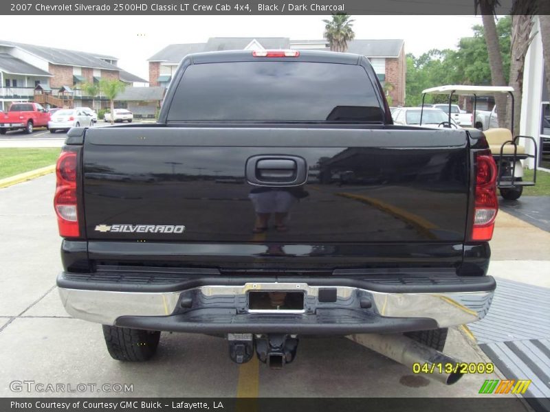 Black / Dark Charcoal 2007 Chevrolet Silverado 2500HD Classic LT Crew Cab 4x4